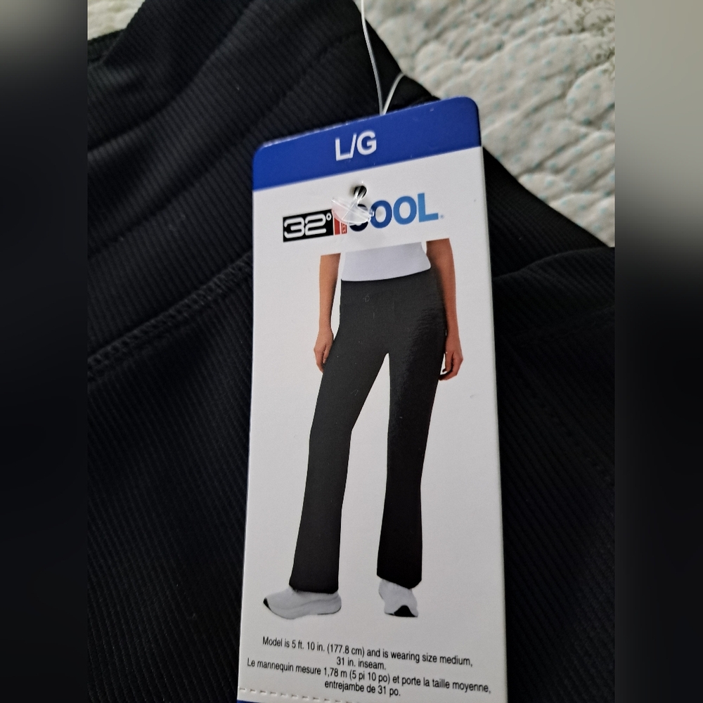32 Degrees Black Leggings